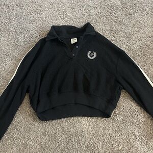 PINK Victoria's Secret Black Pullover